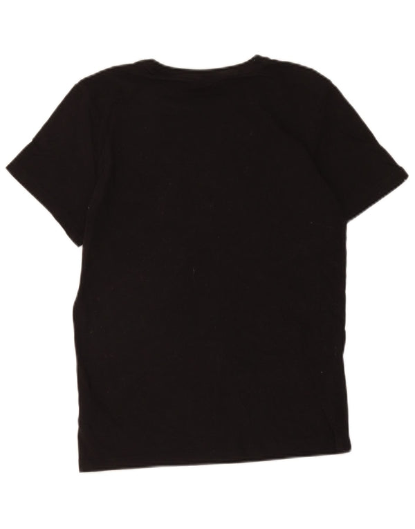 Calvin Klein Boys Graphic T-Shirt Top 12-13 ετών μαύρο βαμβακερό