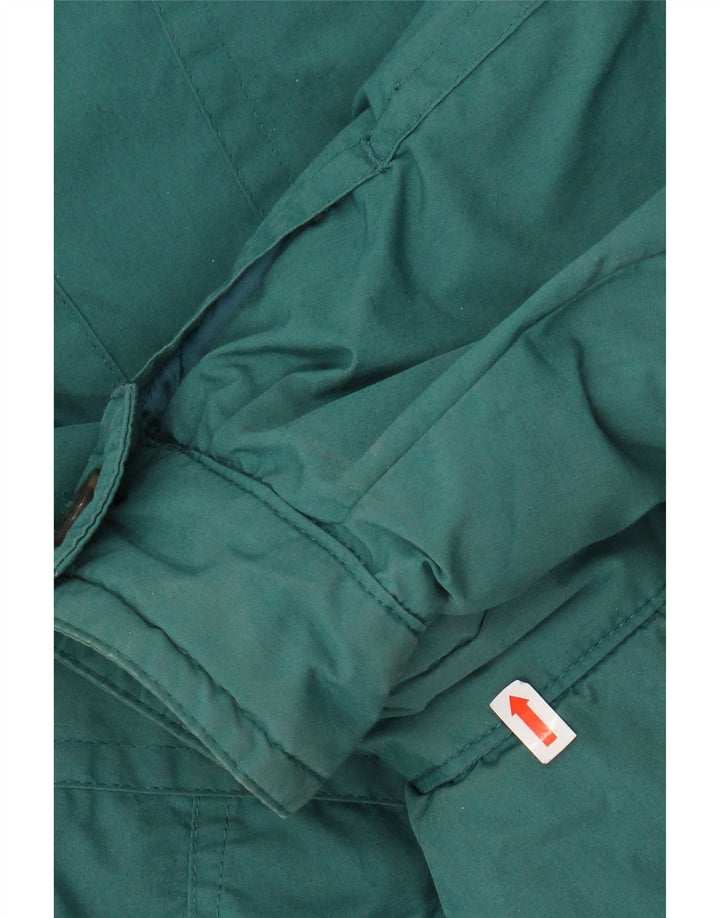 ST. BERNARD Mens Loose Fit Bomber Jacket UK 38 Medium Green Polyester