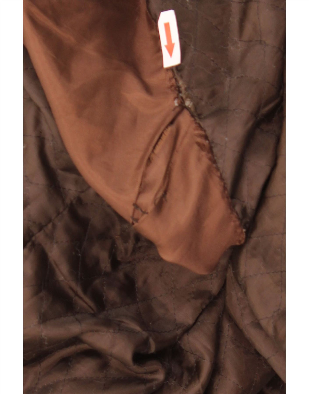 Vintage herre ruskindsjakke IT 48 medium brunt læder