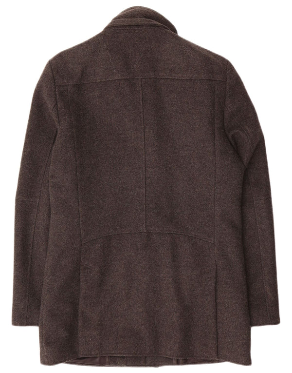 Ανδρικό πανωφόρι Reiss UK 38 Medium Grey Wool