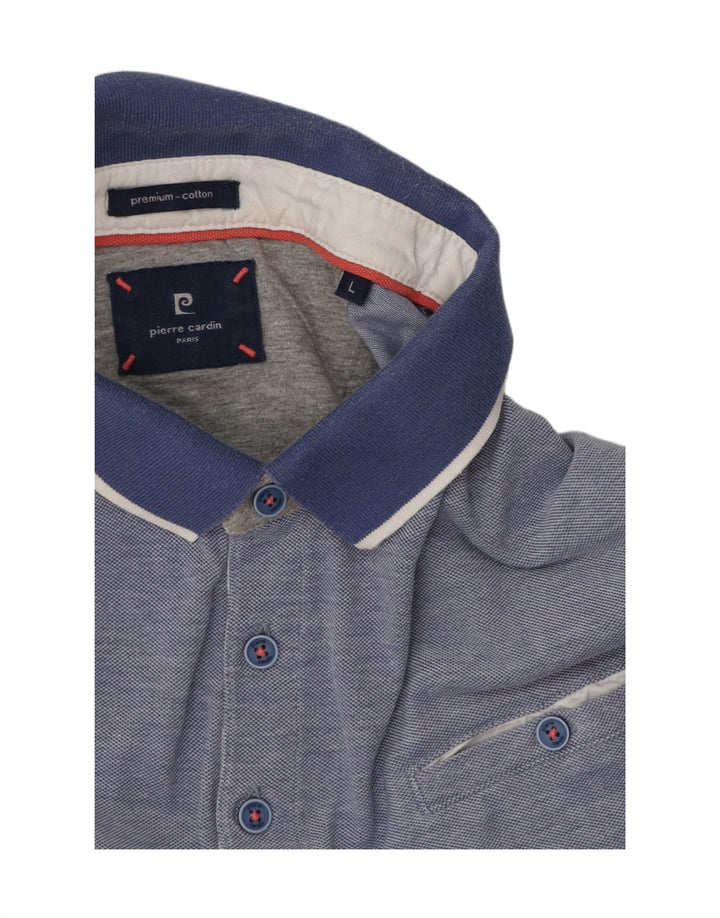 Pierre Cardin Polo Homme Grand Bleu Coton