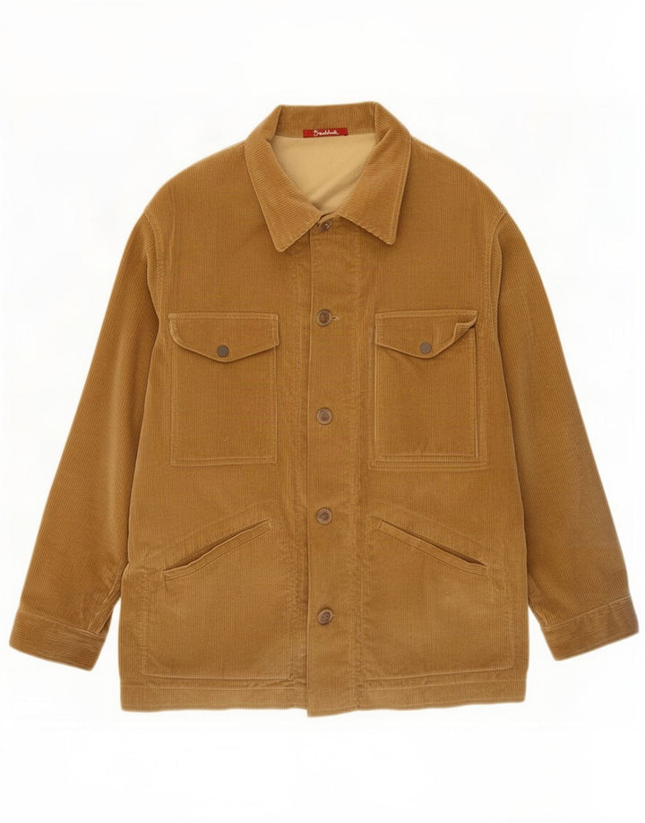 Braddock Herre Corduroy Jacket UK 38 Medium Beige Bomuld