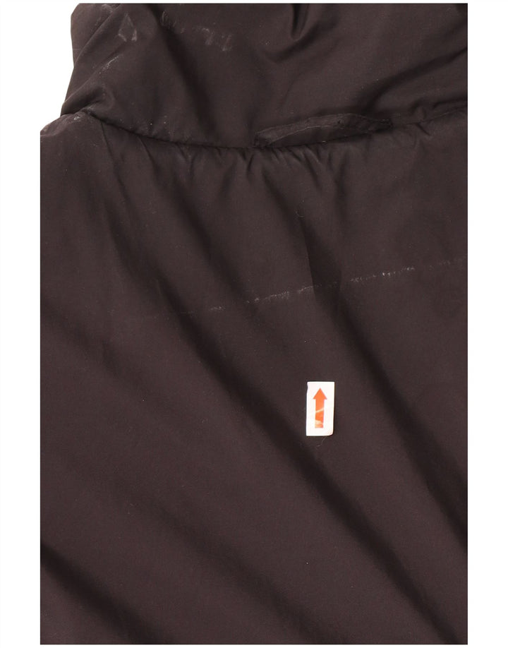 The North Face Damen Reversibler gepolsterter Mantel UK 12 Mittelschwarzes Nylon