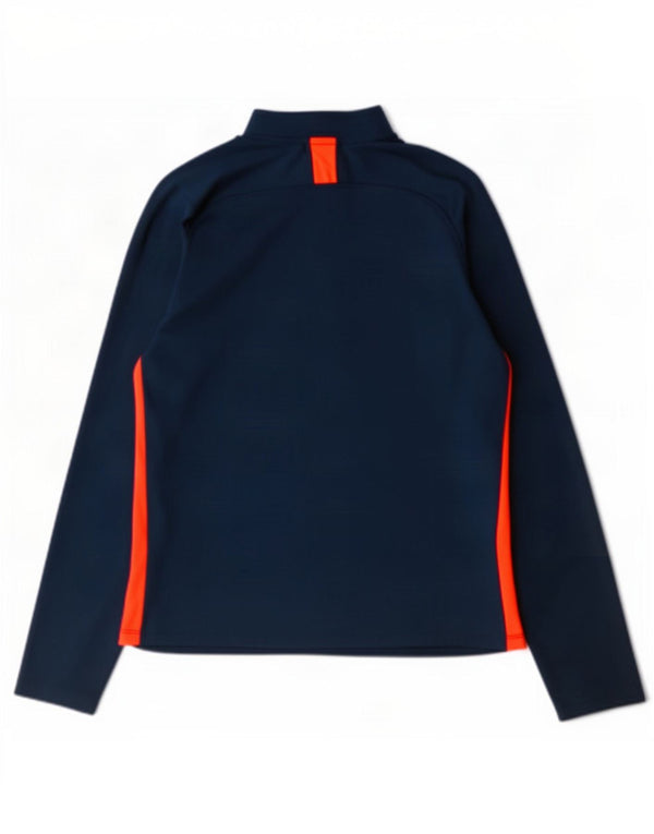Nike Boys Dri Fit Pullover Træningsdragt Top 12-13 år Stor Marineblå