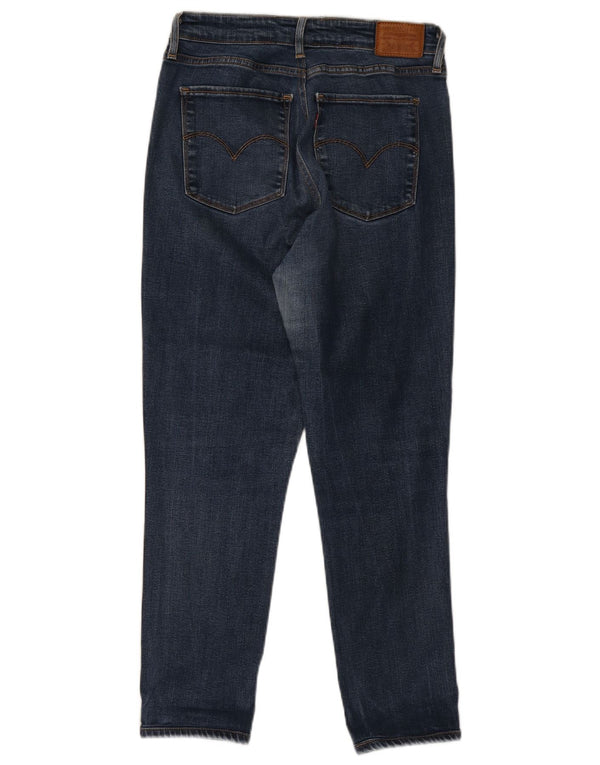 Levi's Womens High Waist Cropped Jeans W28 L25 Blue