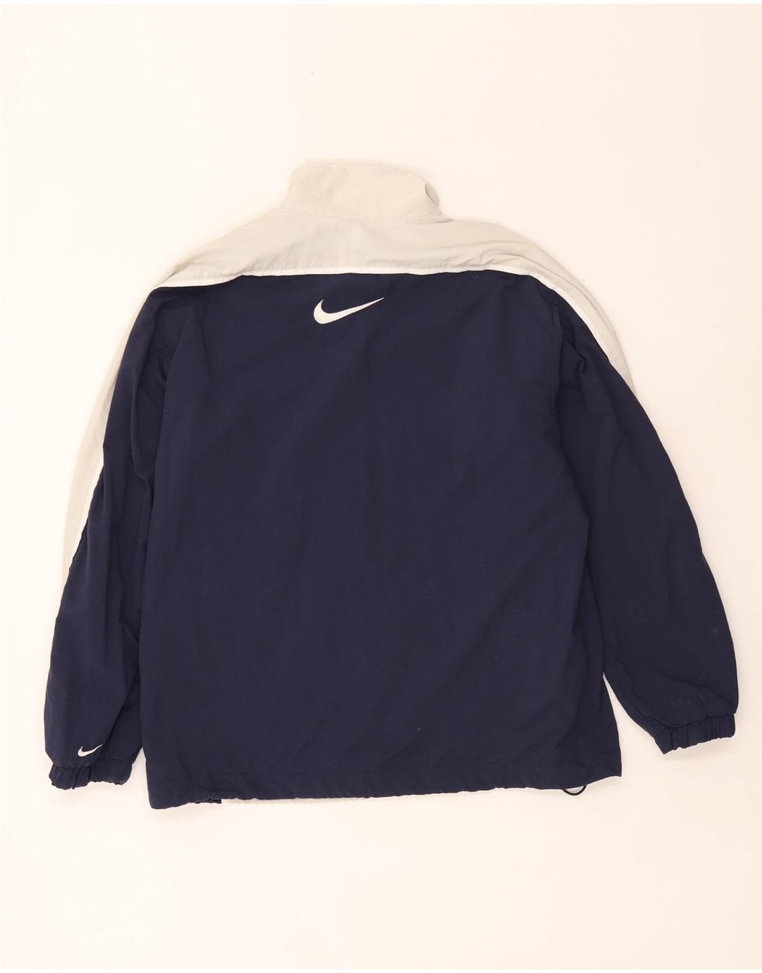 Giacca da tuta da uomo Nike UK 36/38 Small Grigio Colourblock Poliestere