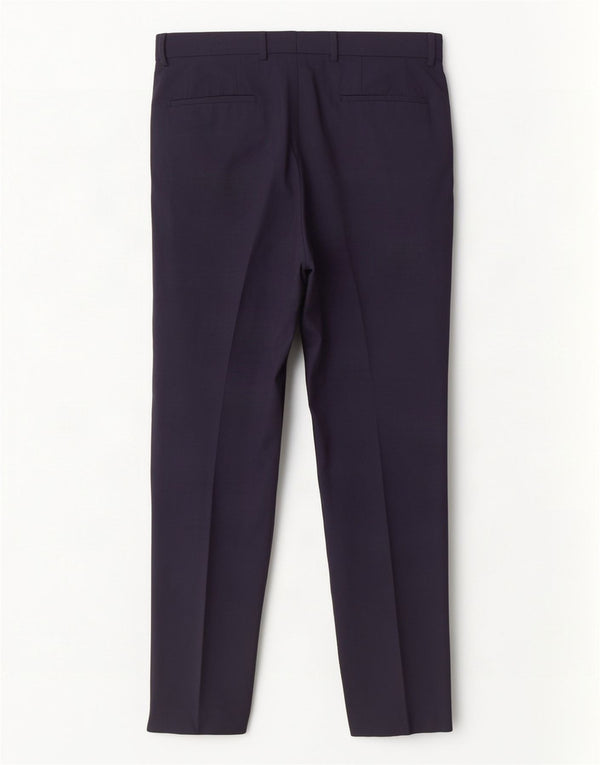 Мужские костюмные брюки Hugo Boss W36 L33 темно-синие, хлопок