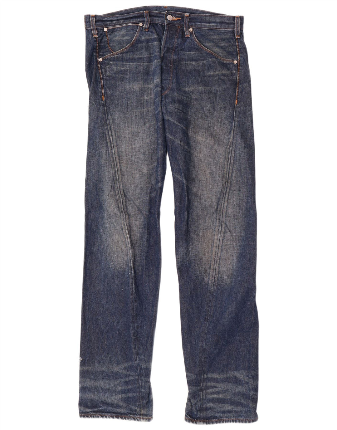 Levi's Mens Engineered Straight Jeans W33 L33 Blå