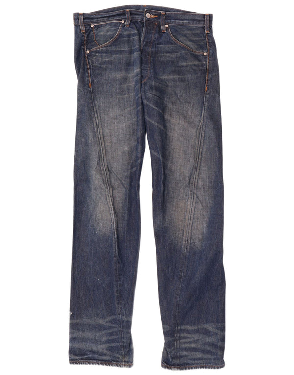 Levi's Mens Engineered Straight Jeans W33 L33 Blå