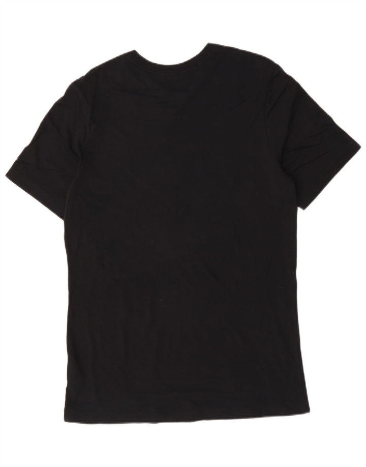 Jordan Mens Graphic T-Shirt Top Medium Navy Blue Cotton
