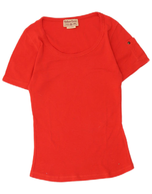 Camiseta Marlboro Classics Meninas 13-14 Anos XL Vermelho