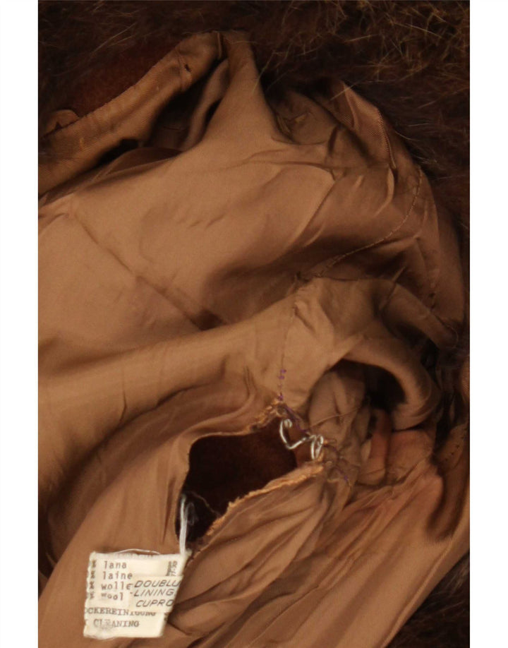 Abrigo Herno para mujer EU 50 2XL Marrón Mohair