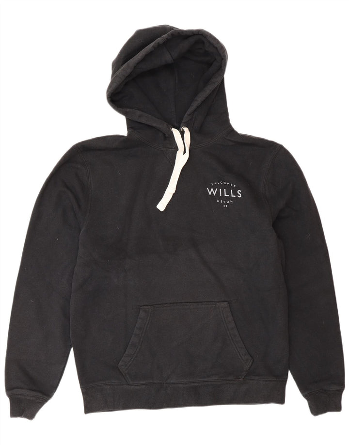 Jack Wills Herre hættetrøje Jumper Stor sort bomuld