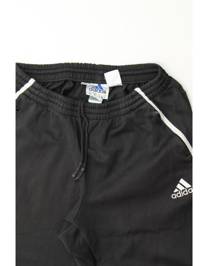 ADIDAS Mens Tracksuit Trousers Medium  Black Vintage Adidas and Second-Hand Adidas from Messina Hembry 