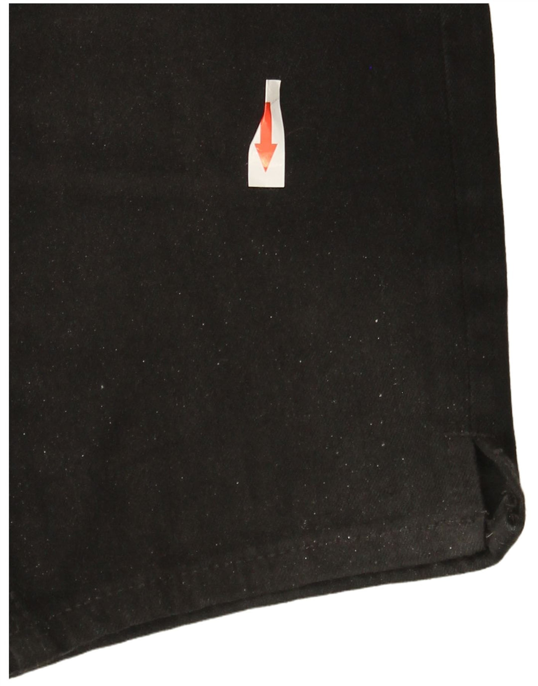 Marks & Spencer Womens Denim Bermuda Shorts UK 12 Medium W30  Black Cotton