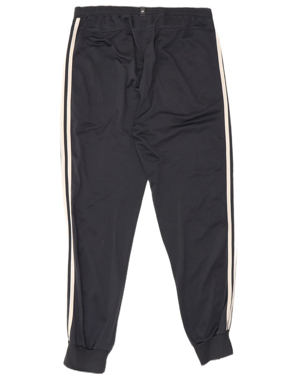 Adidas Træningsdragt til mænd Joggers UK 42/44 Large Navy Blue Polyester