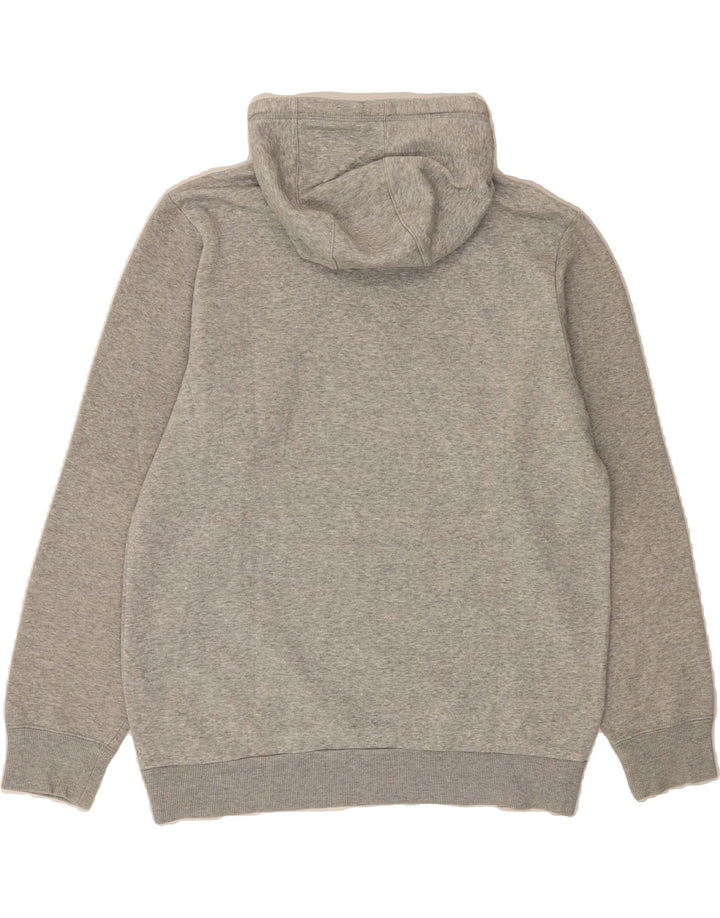 ADIDAS Mens Graphic Hoodie Jumper Medium Grey Cotton Vintage Adidas and Second-Hand Adidas from Messina Hembry 
