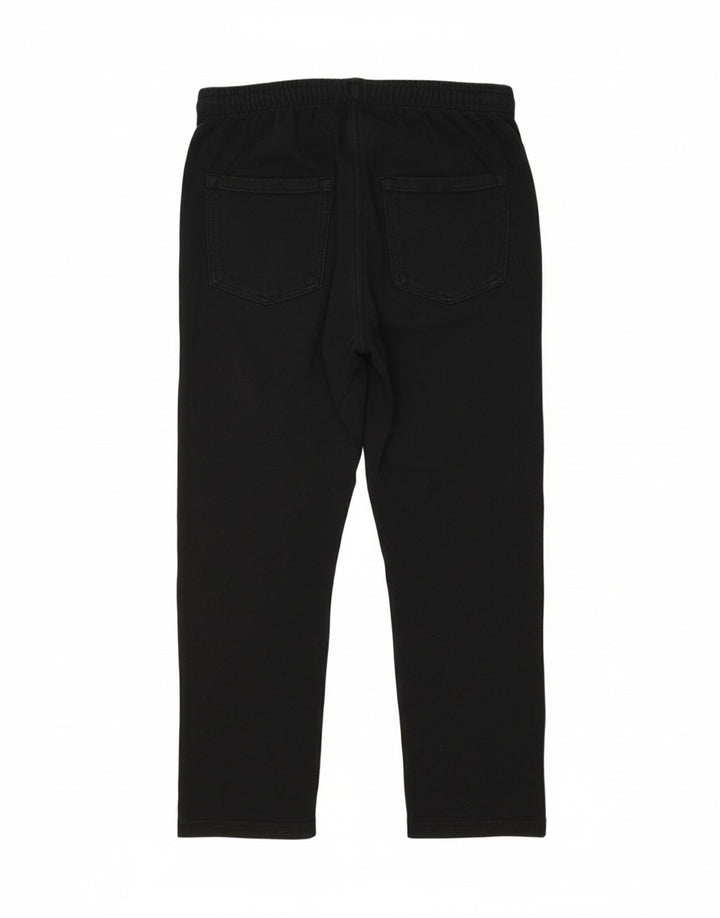 CHAMPION Mens Tracksuit Trousers XS Black Cotton