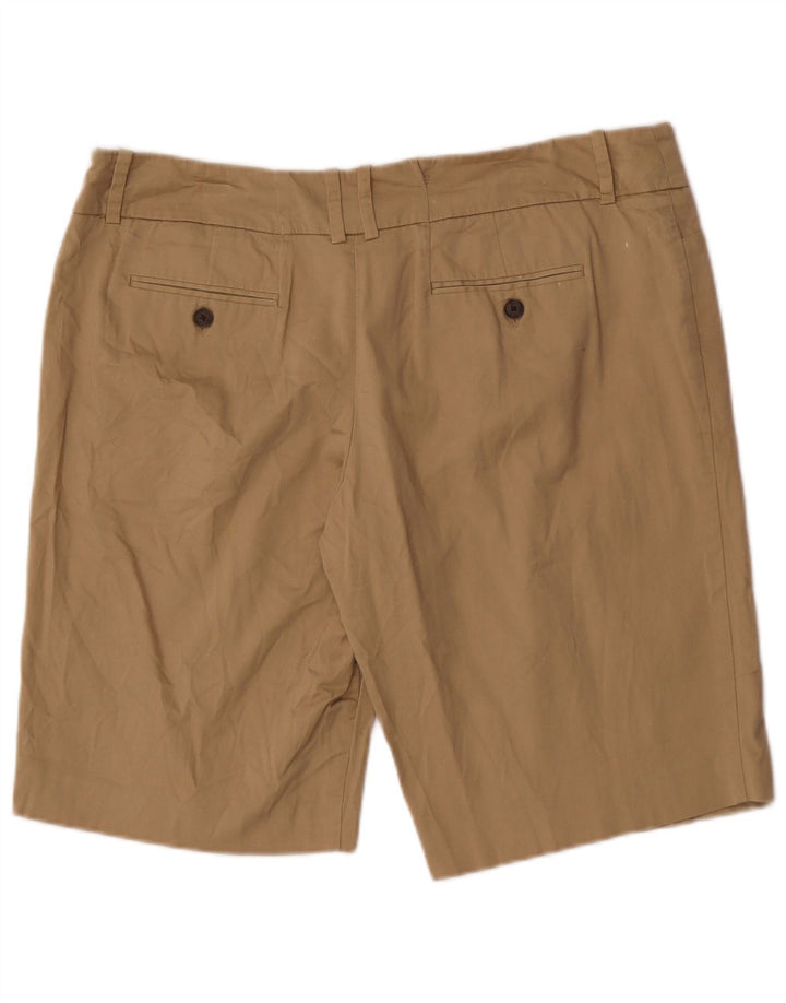 Mossimo Womens Casual Shorts W36 XL Brown Cotton