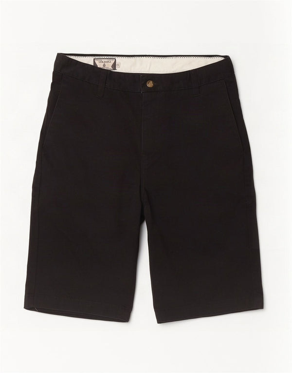 Volcom muške chino kratke hlače W30 Srednje crni pamuk