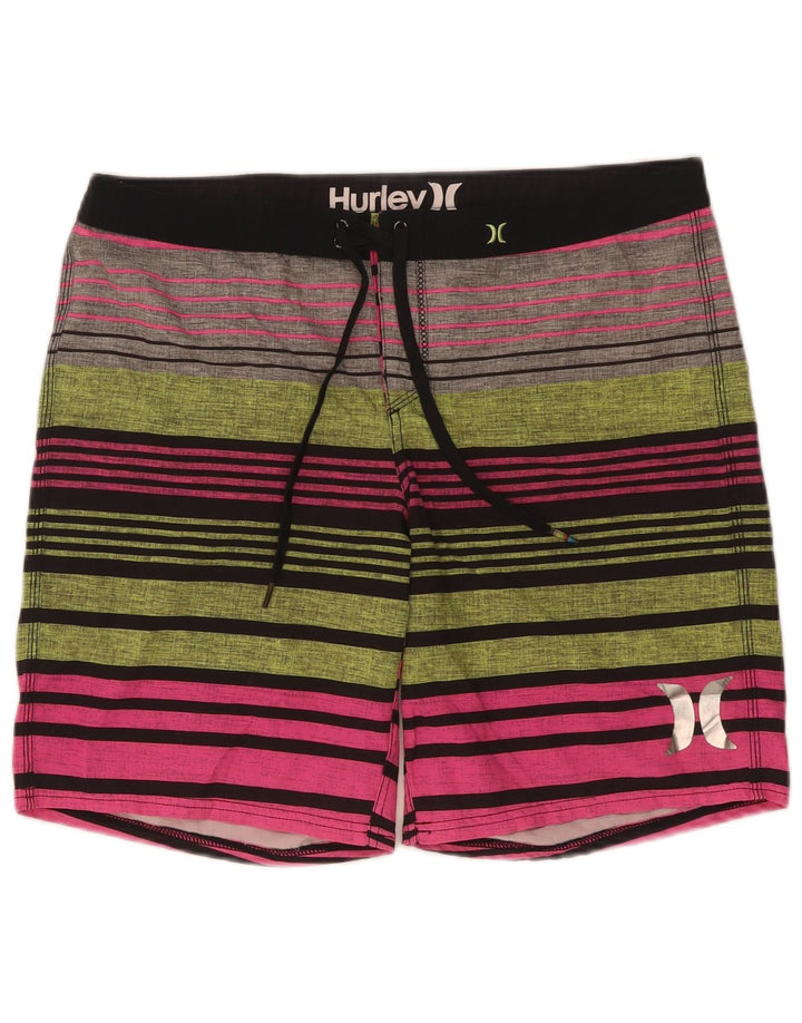 Hurley Herre Phantom svømmeshorts Medium Flerfarvet Stribet
