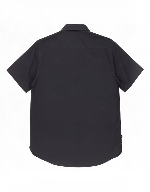 Camicia Timberland da uomo a maniche corte vestibilità regolare in cotone blu navy medio