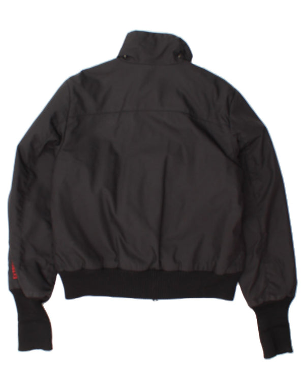 CAPE HORN Womens Bomber Jacket UK 16 Large Black