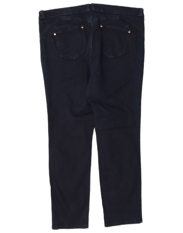 Jeans dritti Marks & Spencer da donna Per Una UK 18 XL W36 L28 Blu navy