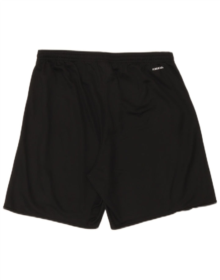 Pantaloncini sportivi Adidas Aeroready da uomo grandi in poliestere nero