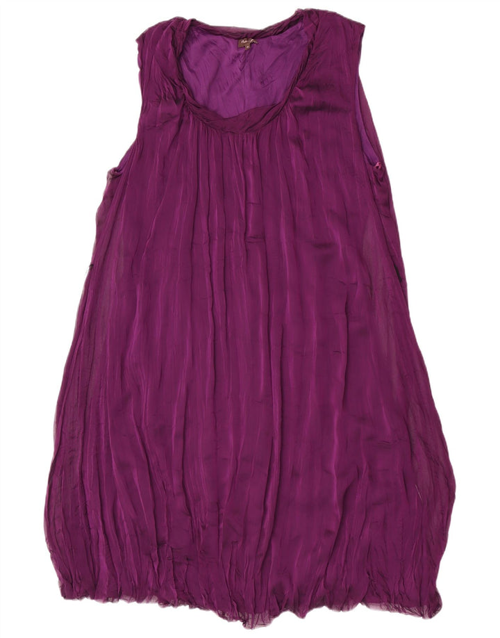 Phase Eight Robe d'été pour femme UK 18 XL Violet Polyester