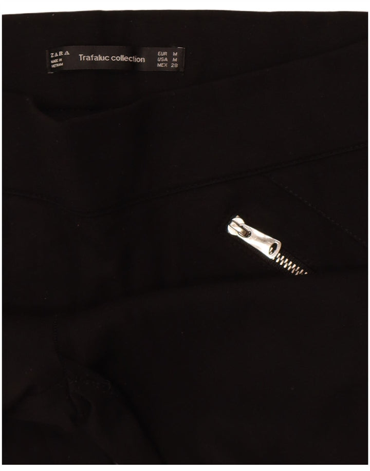 Zara Womens Trafaluc Crop Leggings Medium W28 L26 Black