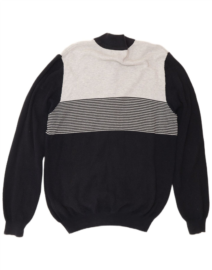 Marks & Spencer Maglione cardigan Harbour blu da uomo grande blu navy