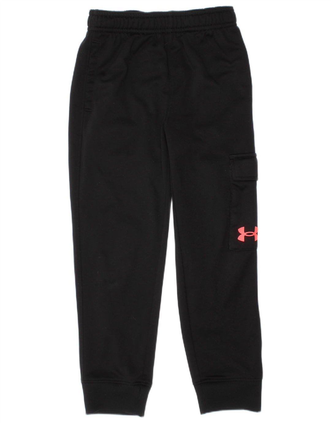 Pantaloni da tuta cargo da ragazzo Under Armour da 4-5 anni neri