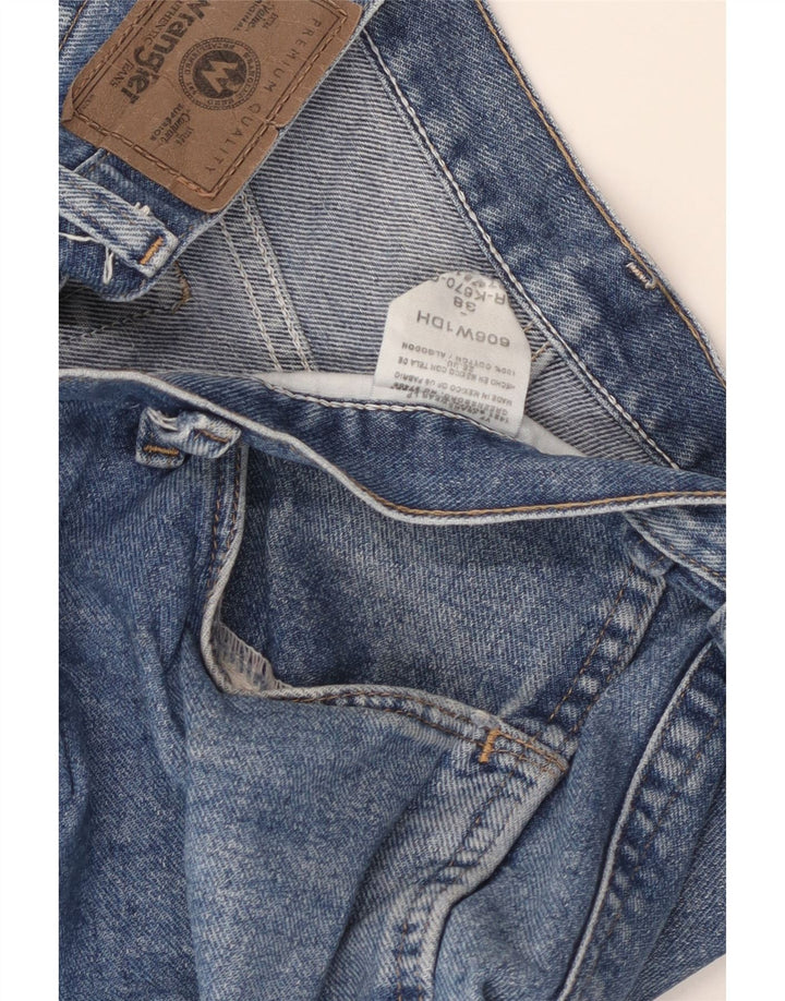 WRANGLER Mens Denim Shorts W38 XL Blue Cotton