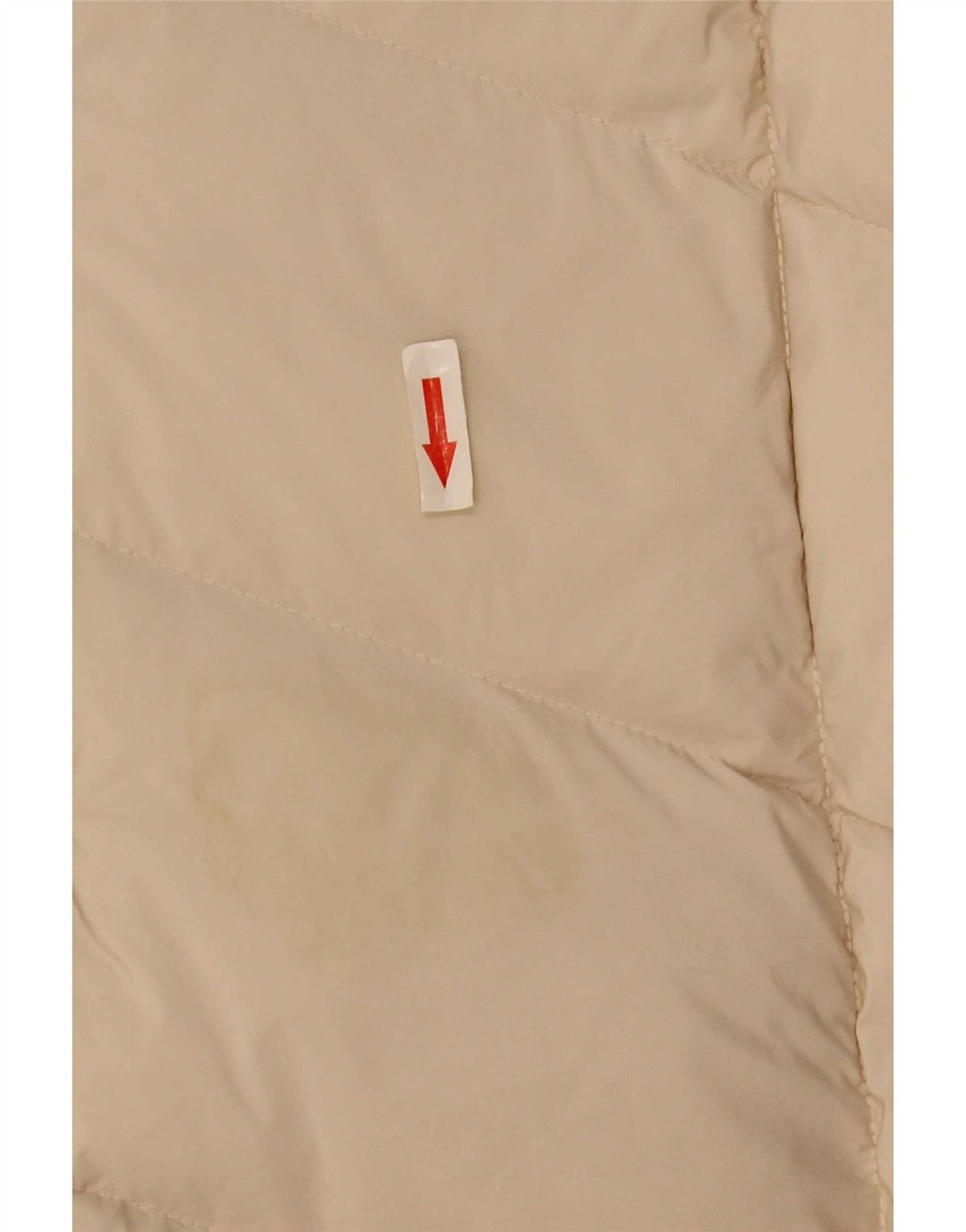 MOTIVI Womens Hooded Padded Coat UK 12 Medium Beige Polyester