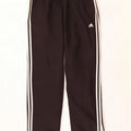 Pantaloni da tuta Adidas Climalite da uomo grandi in poliestere nero