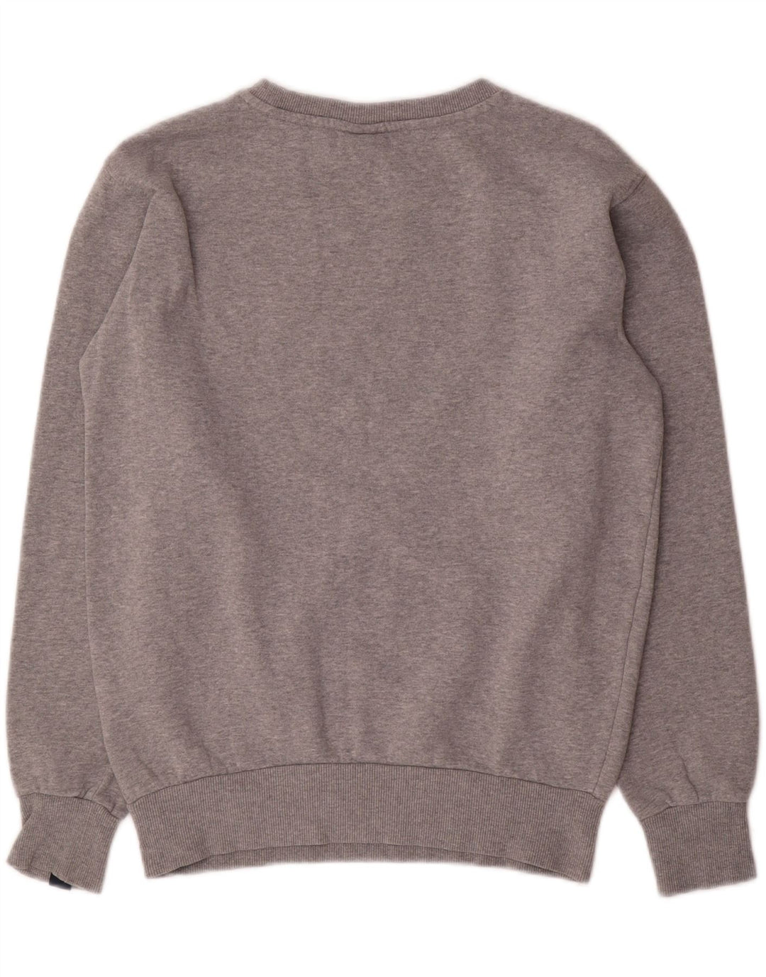 Ellesse Womens Graphic Oversized Sweatshirt Jumper UK 8 Small  Grey Cotton