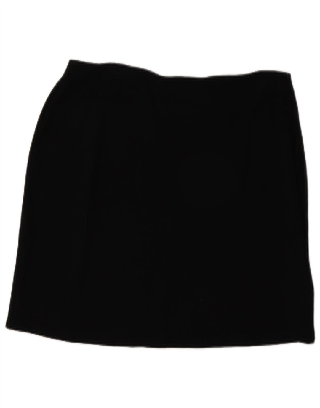 Marks & Spencer Womens Mini Skirt UK 14 Large W30  Black Viscose