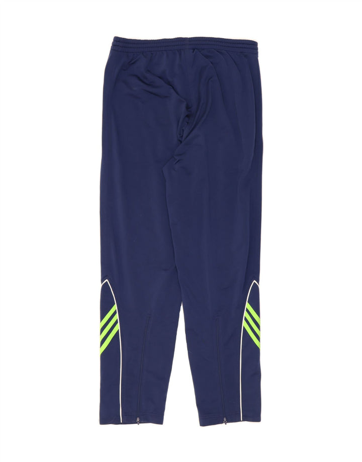 ADIDAS Mens Tracksuit Trousers UK 36/38 Small  Navy Blue Polyester Vintage Adidas and Second-Hand Adidas from Messina Hembry 