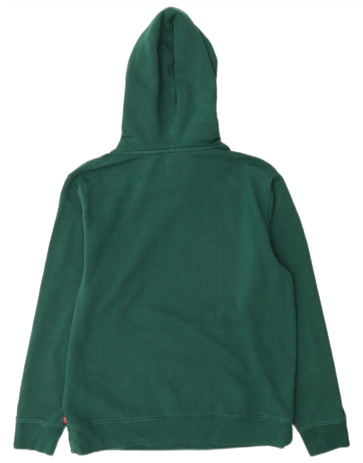 Maglione con cappuccio grafico standard da uomo Levi's verde medio