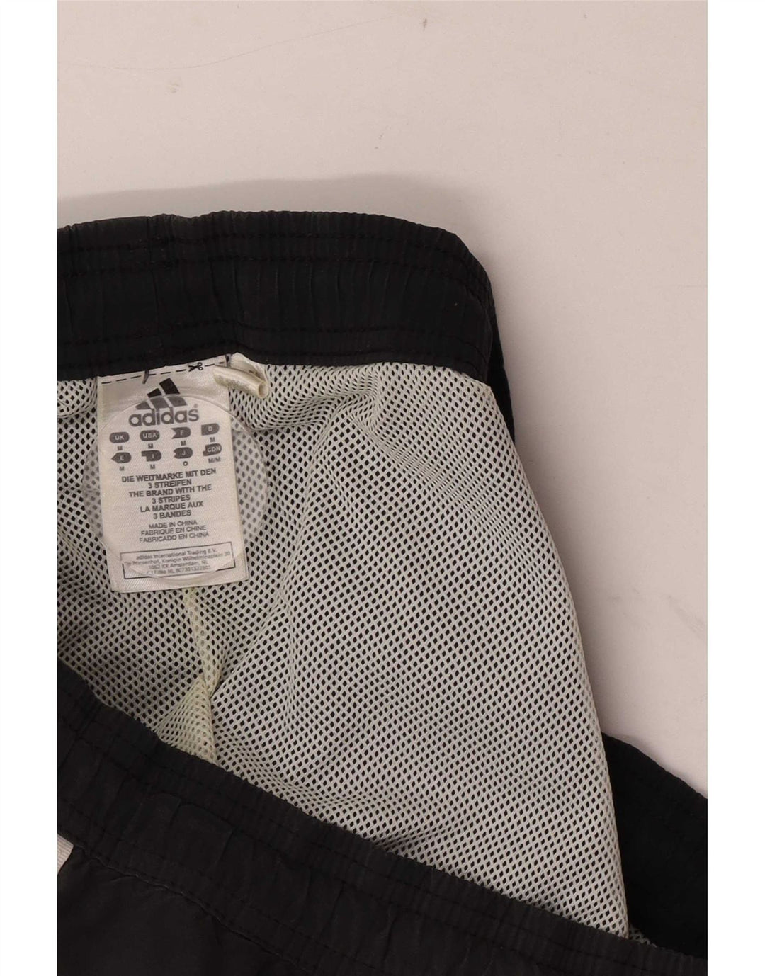 Adidas Mens Swimwear Medium  Black Cotton