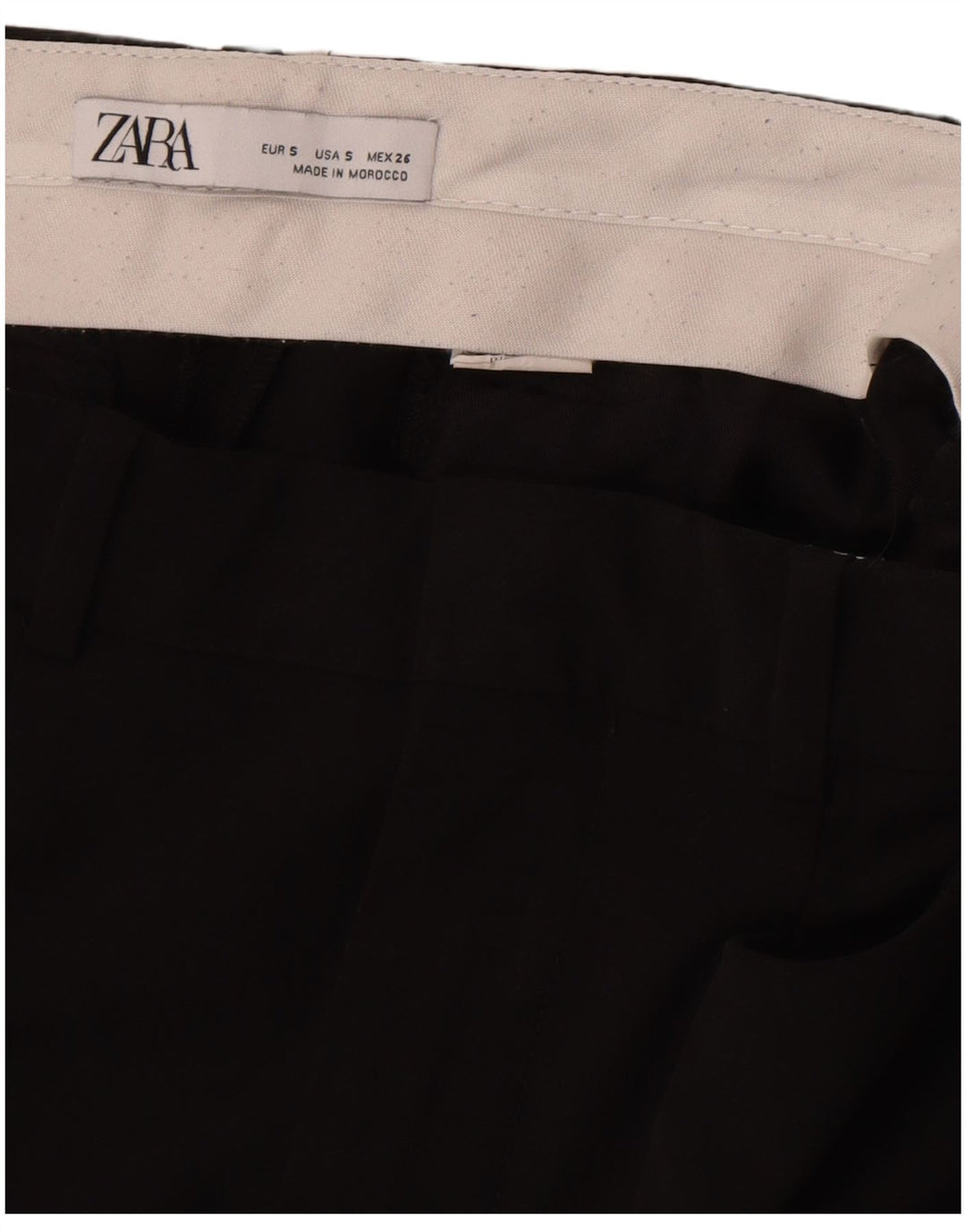 Zara Womens Casual Shorts Small W26  Black