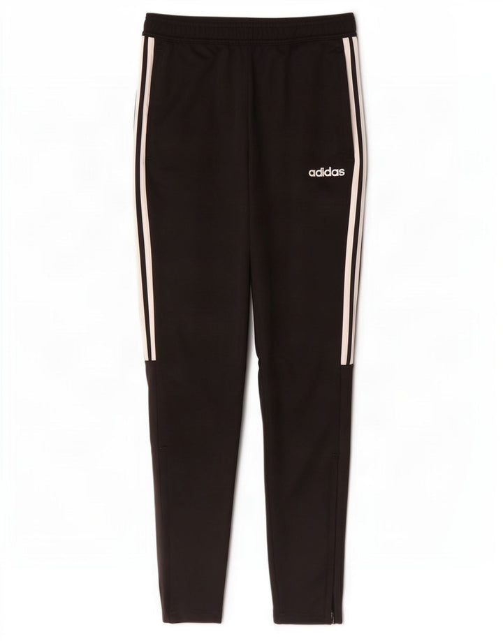 Męskie spodnie dresowe Adidas Aeroready, małe, czarne, poliestrowe