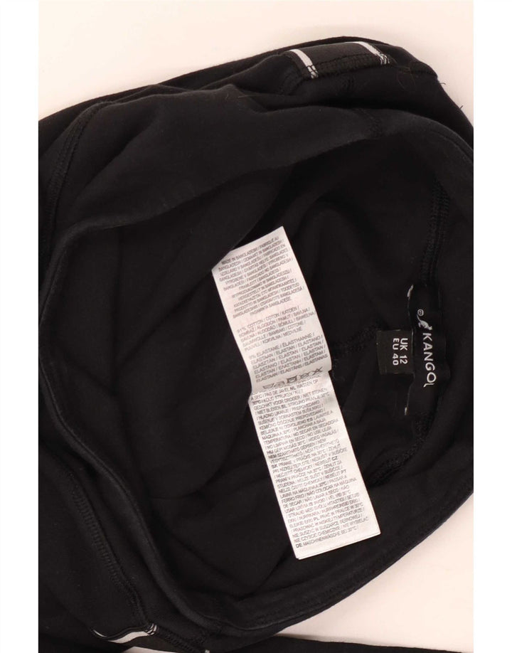 Damskie legginsy Kangol Graphic UK 12, średnia czarna bawełna