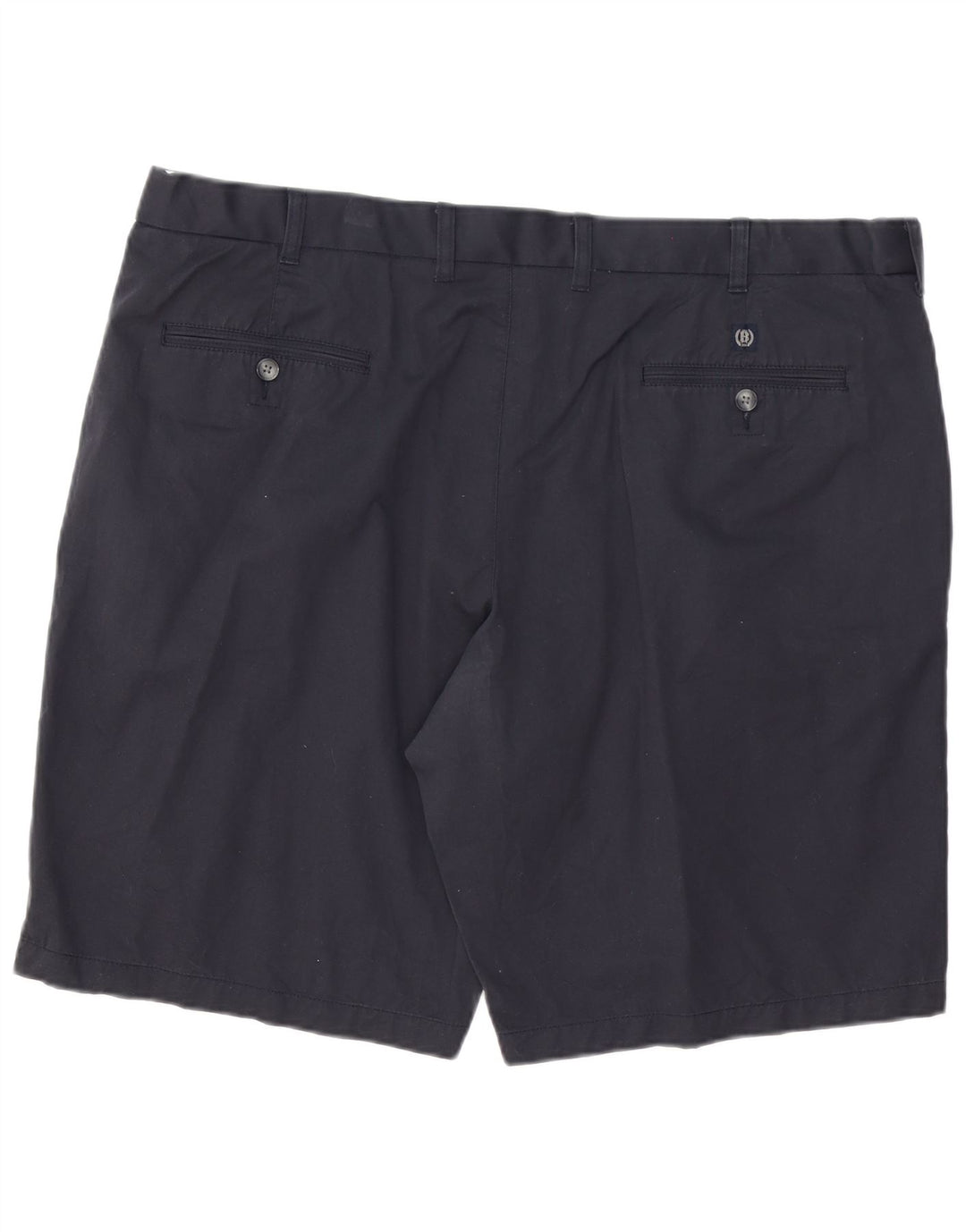 Marks & Spencer Mens Chino Shorts W44 2XL Navy Blue Cotton