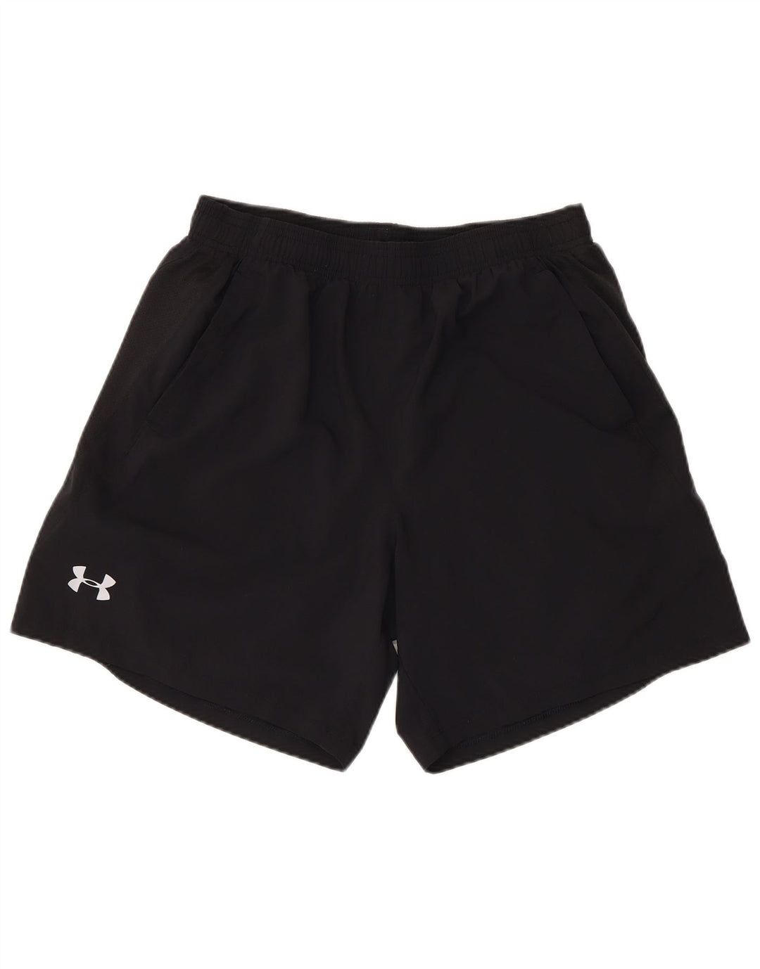 Pantaloncini sportivi da uomo Under Armour grandi in poliestere nero