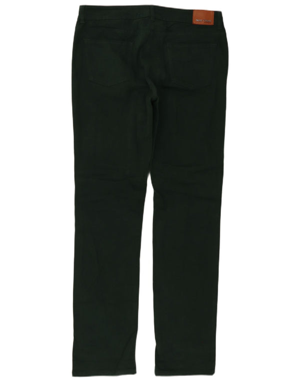 Henry Cottons Pantalones casuales rectos para hombre W32 L34 Algodón verde