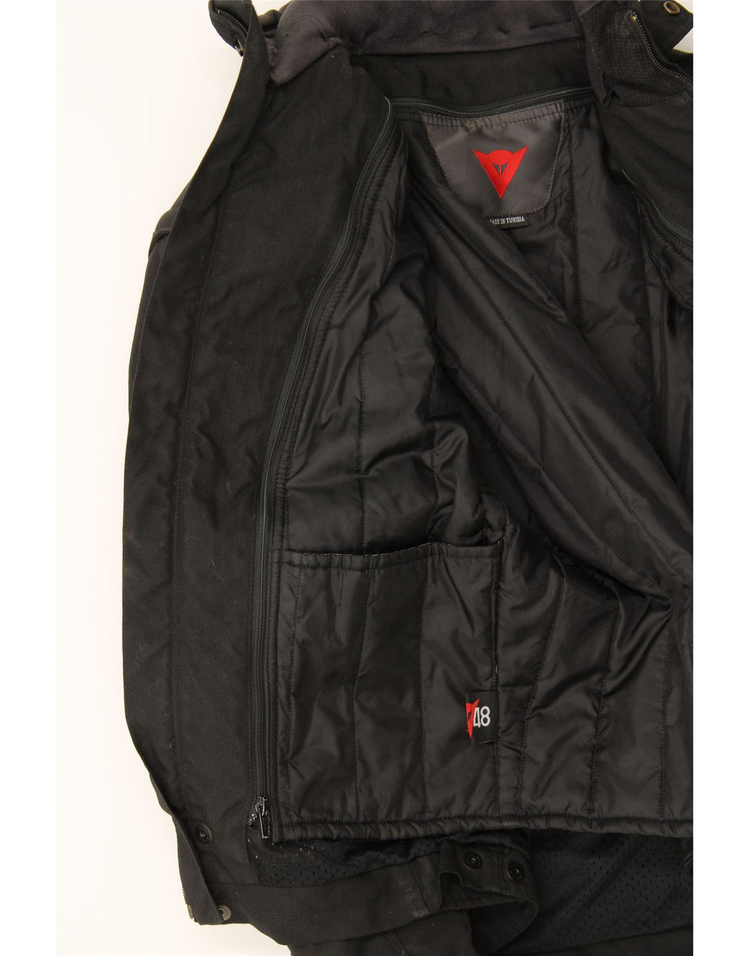 DAINESE Mens Racer Jacket IT 48 Medium Black Vintage Dainese and Second-Hand Dainese from Messina Hembry 