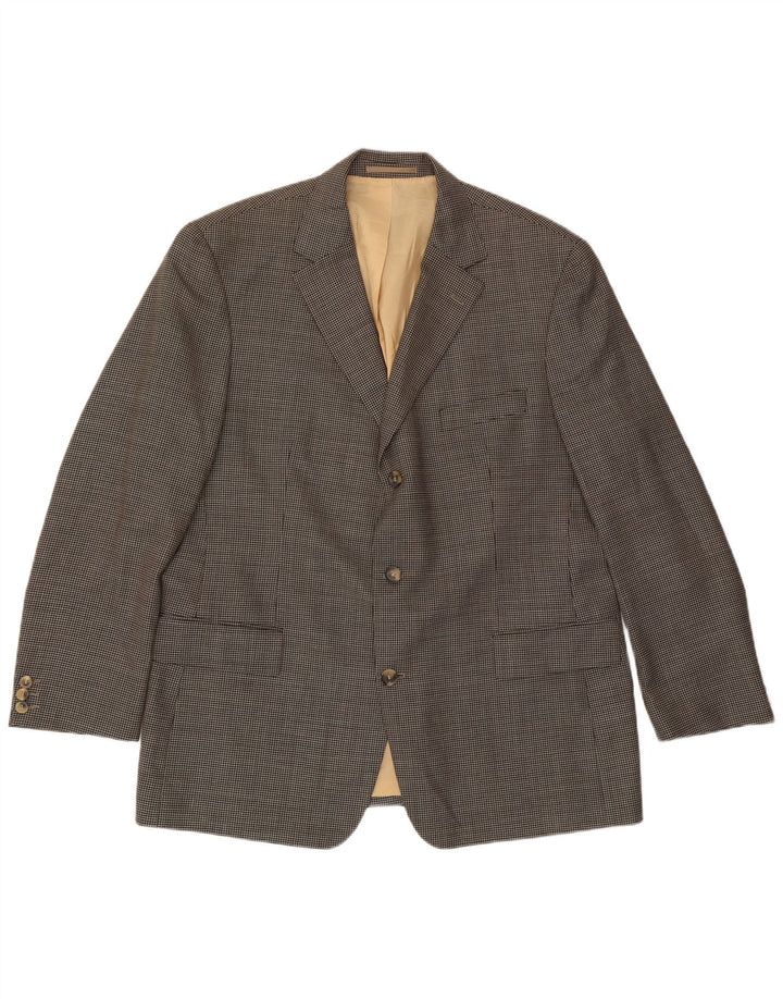 Hugo Boss Herren-Blazer mit 3 Knöpfen, UK 42, XL, grau kariert