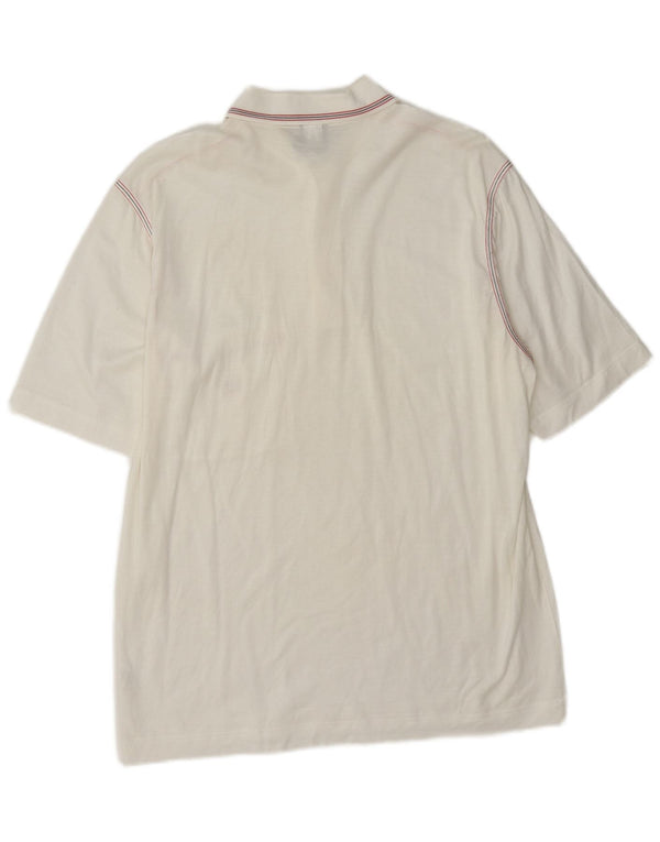 Paul & Shark Polo Homme Blanc Moyen Coton